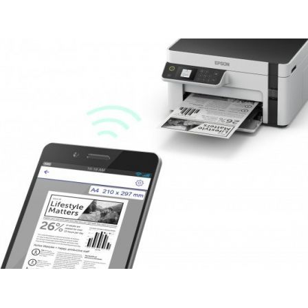 Epson EcoTank ET-M2120 Monocromo Blanco